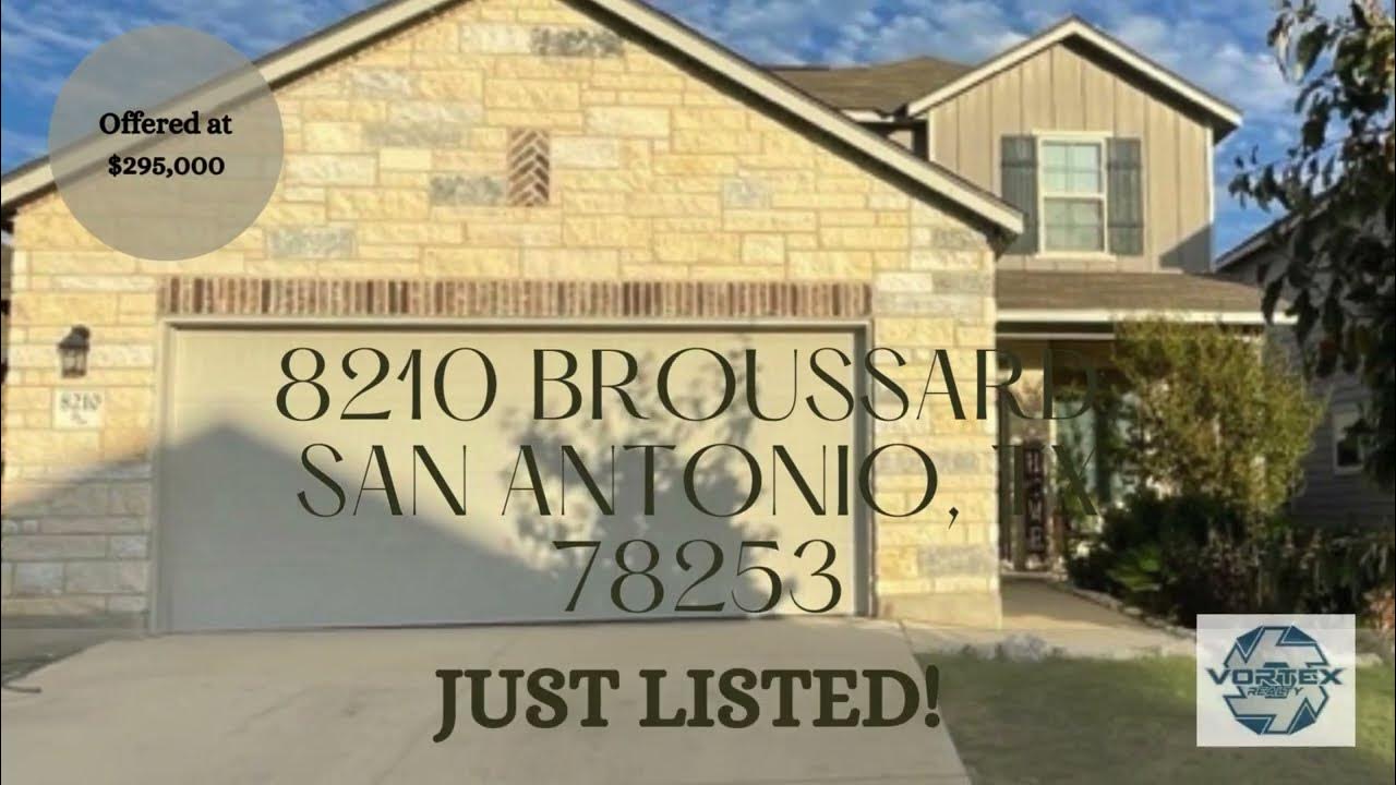 New Listing at 8210 Broussard, San Antonio, TX 78253 YouTube