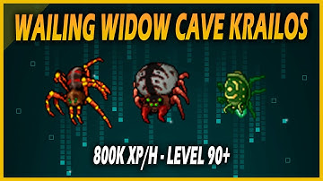 [HUNT] - WAILING WIDOW CAVE (KRAILOS) | LEVEL 90+ | 800K/H + PROFIT