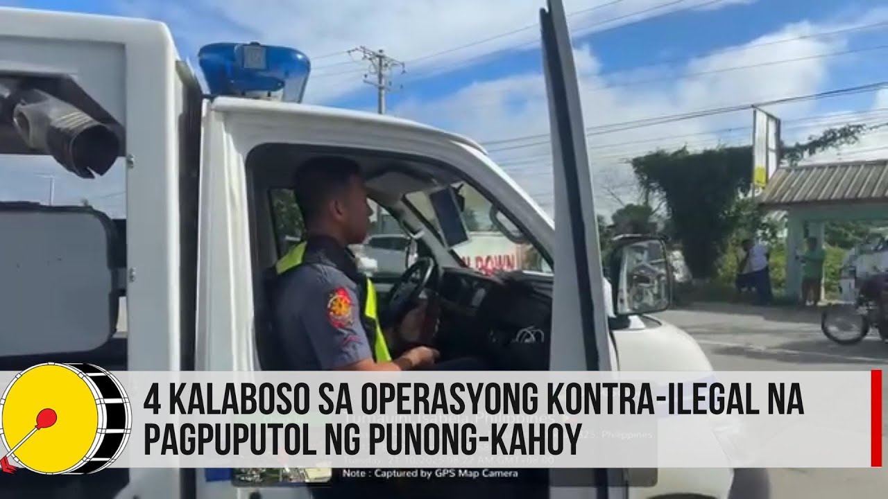 4 na magsasaka, tiklo sa Anti-Illegal Logging Operation sa Tumauini, Isabela