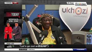 LGE 2026 | Ramaphosa chats to Ukhozi FM's Vusizwe Langa and V Mthembu screenshot 4