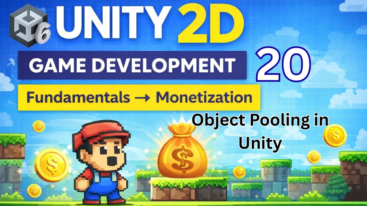 Unity 2D Game Development Course for beginners: Object Pooling in Unity ...