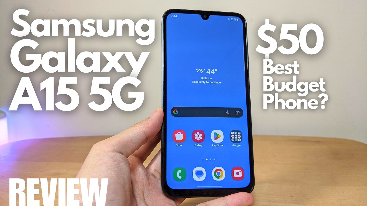 REVIEW: Samsung Galaxy A15 5G in 2025 - Is this Budget Phone All You Need? Best Budget Smartphone?