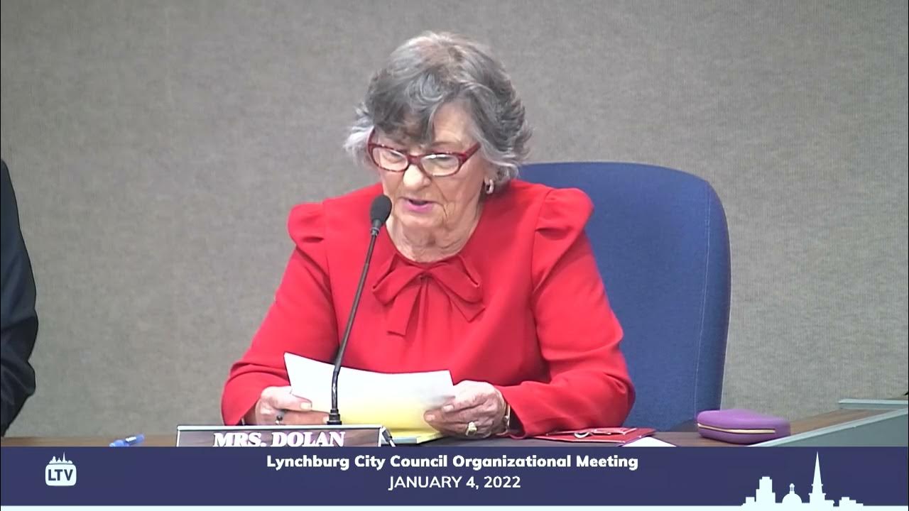 Lynchburg City Council Organizational Meeting 142023 YouTube