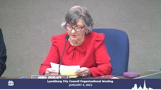 Lynchburg City Council Organizational Meeting 1-4-2023