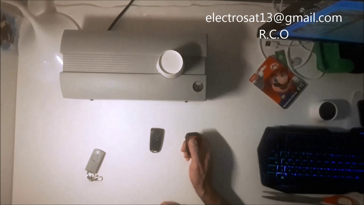 Clonage et programmation t l commande hormann ecostar rsc2 youtube