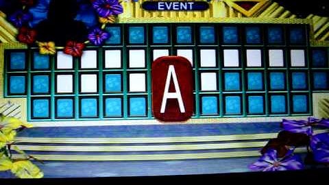 Wheel of Fortune 2nd Edition PC Run Game 19 Part 1