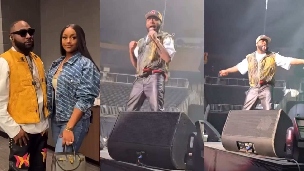 Davido Full Live Birthday Performance at the State Farm Atlanta with ...