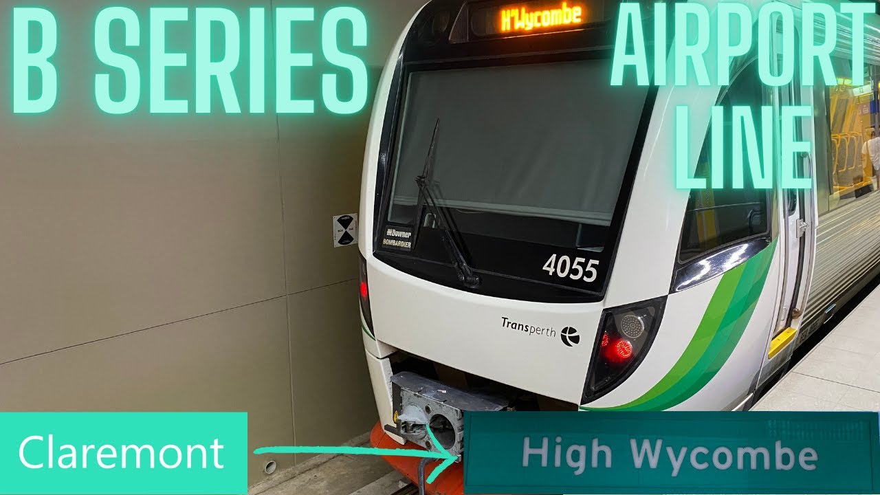 Claremont High Transperth B Series Airport Line Full