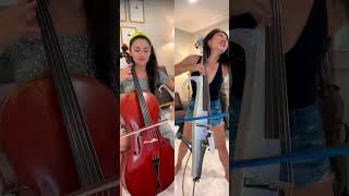 WHO WINS?  “Welcome to the Jungle” by @gunsnroses 🌹 If you like this, please share! #cello