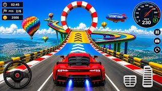 🔥 Impossible Mega Ramp Car Stunt Race 🚗 Extreme Sky Track Challenge Gameplay screenshot 1