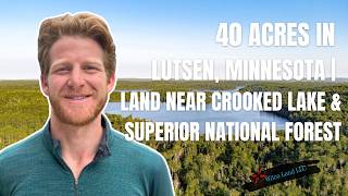40 Acres for Sale Near Lutsen, Minnesota | Private Land by Crooked Lake & Superior National Forest