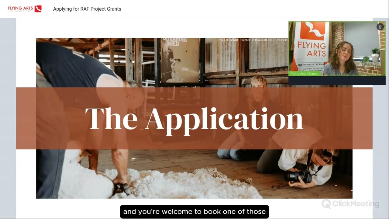 Applying for Regional Art Funds QLD