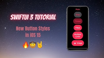 New Button Style in SwiftUI 3 | SwiftUI Tutorials | XCode 13