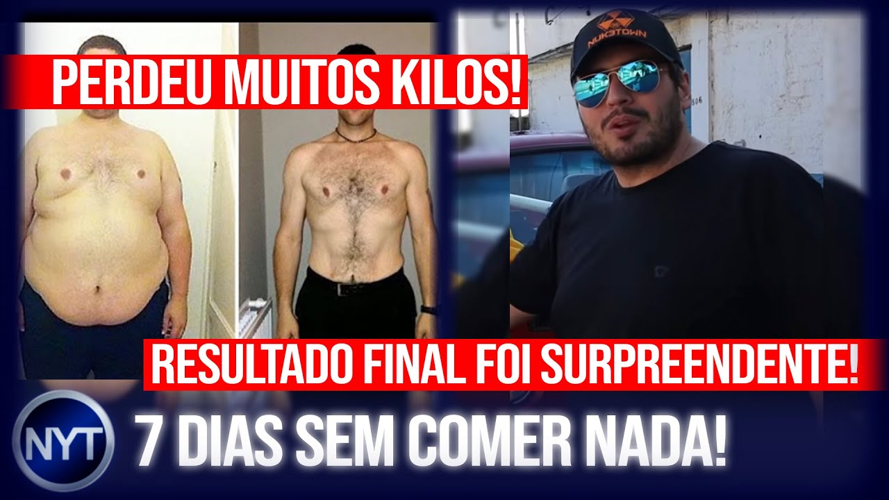 PASSEI 5 DIAS SEM COMER NADA E O RESULTADO FOI ESSE 