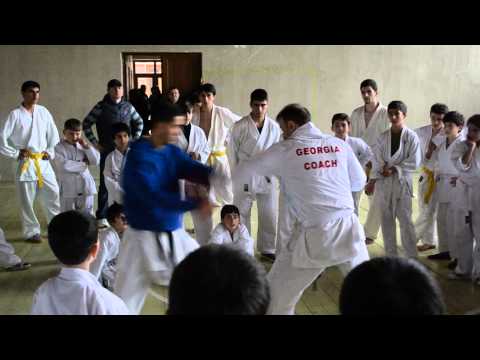 ლ.კოდუა და ს.დვალიშვილი (სემინარები კახეთის რეგიონში)