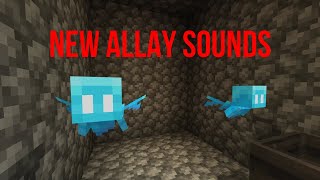 New Allay Sounds for Minecraft 1.19 Wild Update! Resimi