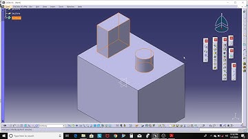 2.29 Part Design CATIA V5: Remove Face Features/Replace Face Features