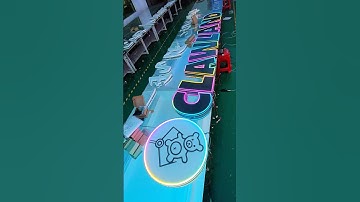 Unique signs ,with unique you. #signagedesign #ledlight  #lampmanufacturer #ledlightstrip #LED