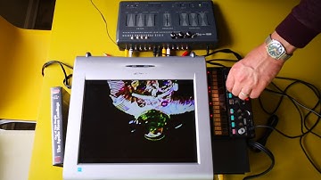 Circuit Bent Sima Pro Edit 3 - Live Visual Video Editing Jam & Tweaking