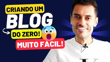 Como criar um BLOG completamente do ZERO (é fácil)
