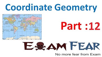 Maths Coordinate Geometry part 12 (Example Area of triangle) CBSE class 10 Mathematics X