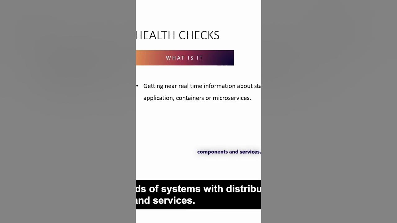 What are Health Checks in Core How to Get RealTime Information