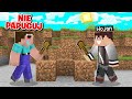 PAPUGUJE NOOBA PRZEZ 24 GODZINY w Minecraft! *wkurzył się*