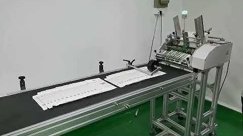 paper box feeding counting machine in mailing, printing & graphics and packaging industries
