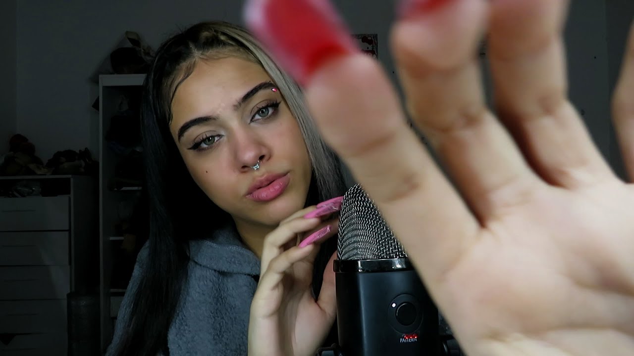 ASMR MIC SCRATCHING  UÑAS XL