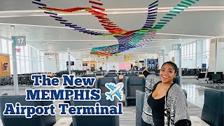 Memphis International Airport *NEW* Concourse Reveal! (Jaw Dropping😱) screenshot 5