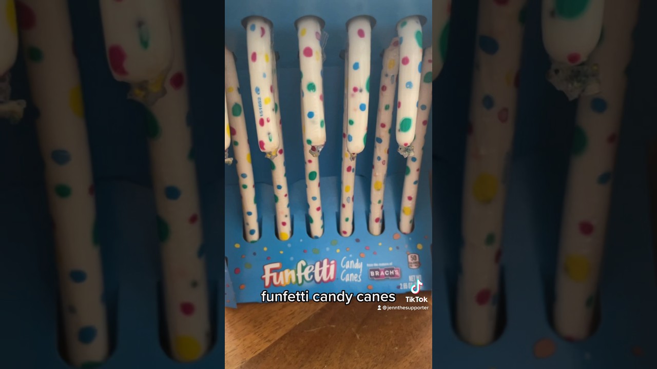 Draft Funfetti candy cane iwilltryit foodasmr jennthesupporter 