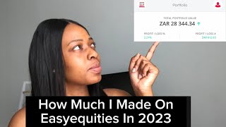 How Much I Made On Easyequities In 2023 | Total Dividends Received