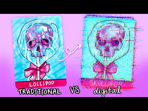 MAKING SPOOKY HALLOWEEN CARDS | Playing Card Deck | pt. 2