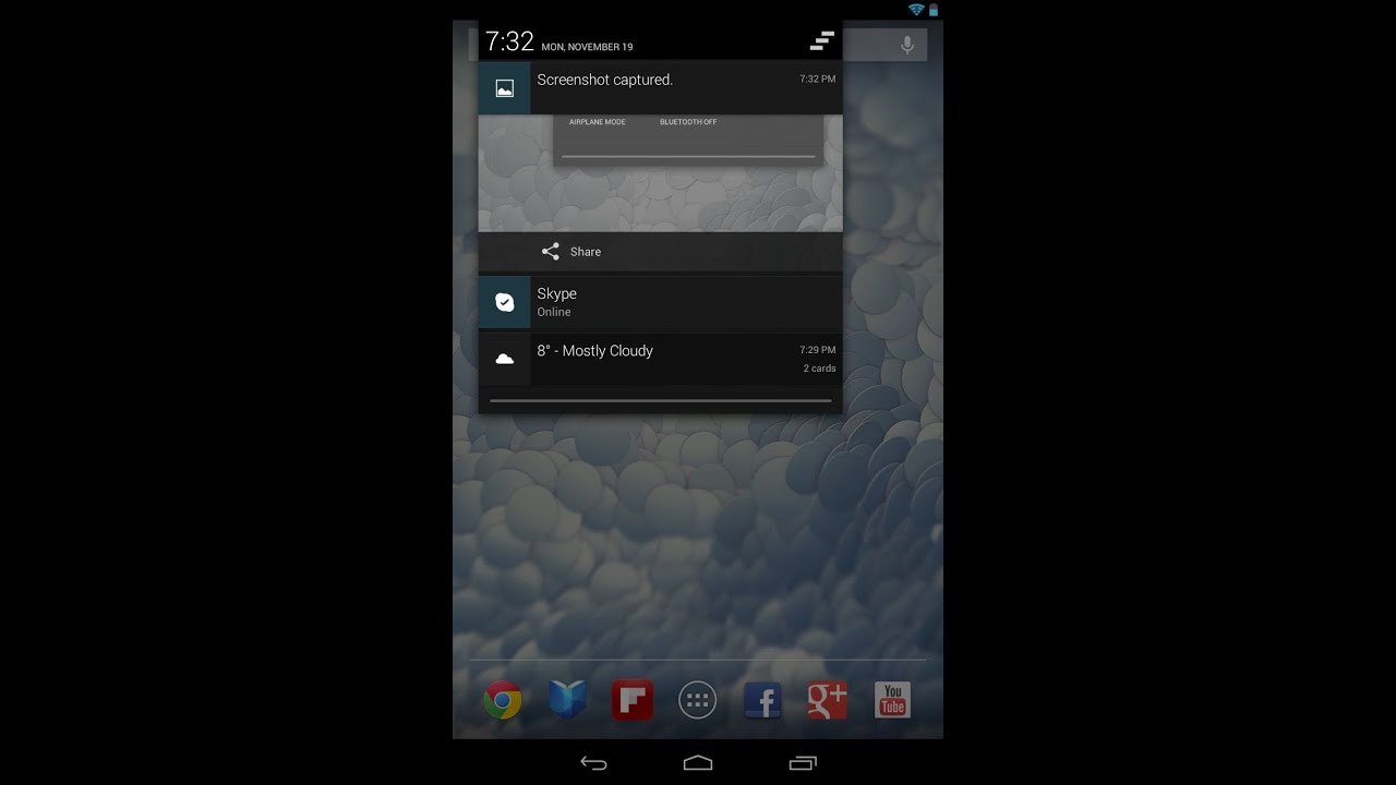 Jelly bean 4.2 notification bar for any android