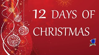 Video thumbnail of "12 DAYS OF CHRISTMAS  - LYRICS"
