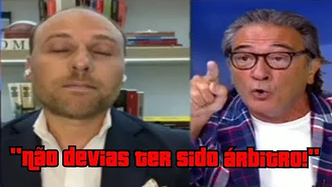 "NO DEVIAS TER SIDO RBITRO!!" RODOLFO PASSA-SE COM MARCO PINA (CMTV)
