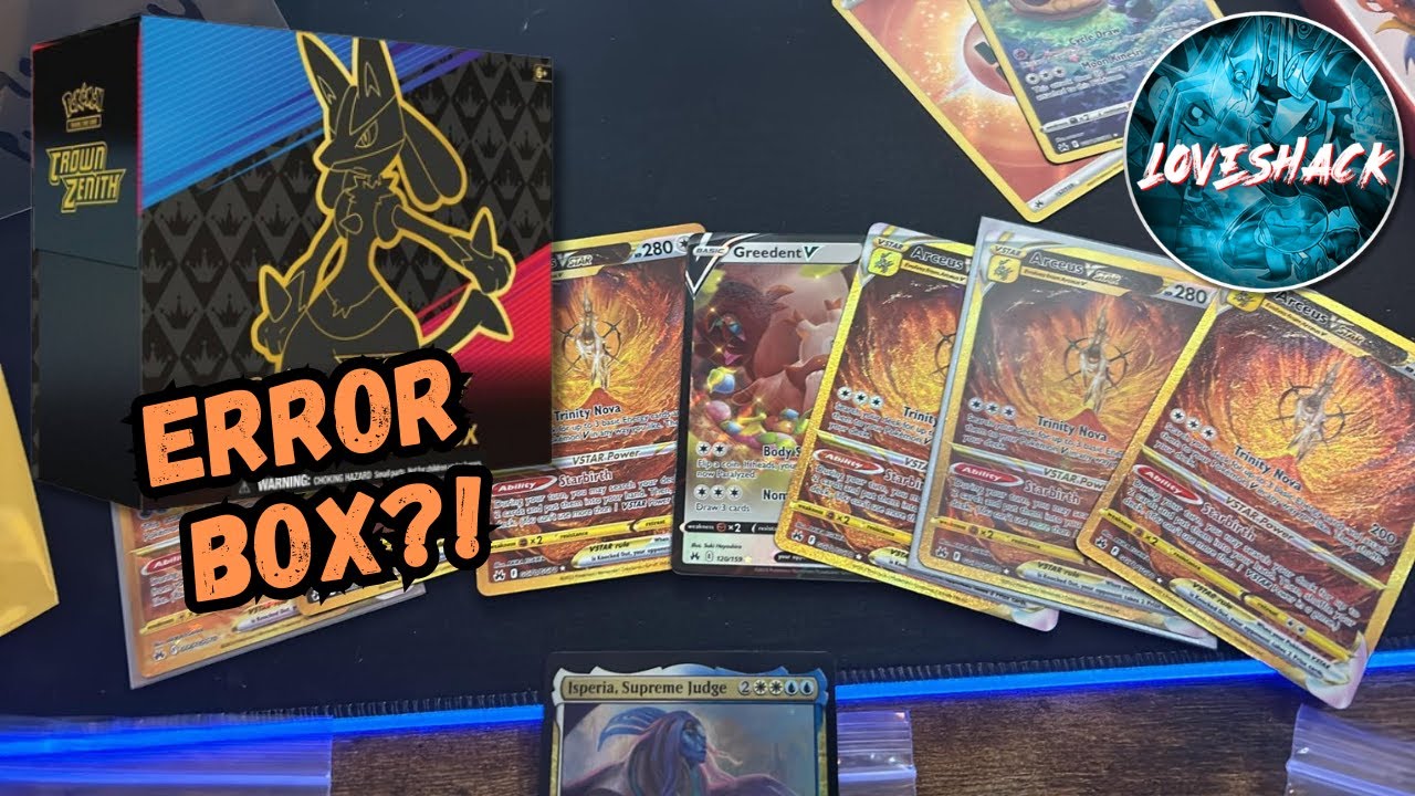 Pokemon TCG: Error Compensation Blister Pack – Chief Cards