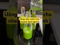 Uống màu xanh cho nhanh lành bệnh #emmaphamkitchen #eatclean #drink #juice #chualanh #suckhoe