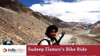 Sudeep Elamons Bike Ride To The Mighty Himalayas India Video