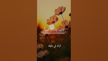 قران كريم ارح قلبك وسمعك #قران_في_دقيقة #quran #رعد_الكردي #قرآن @قران_في_دقيقة