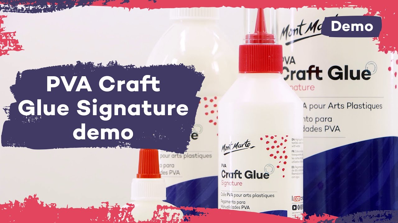 PVA Craft Glue Signature demo 