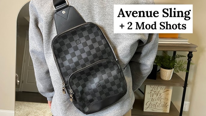 UNBOXING Men's Louis Vuitton Avenue Sling Bag! 