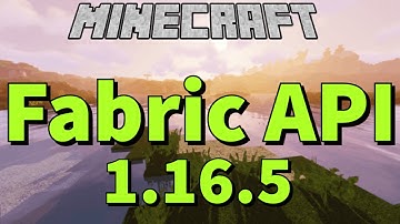 Fabric 1.16.5 Minecraft - How to Download and install Fabric Mod Loader 1.16.5 (For Windows)