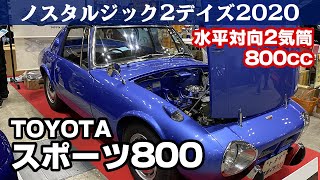トヨタ スポーツ800 (UP15 1965-1969)：通称「ヨタハチ」。水平対向2