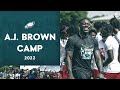 Philadelphia Eagles WR A.J. Brown Hosts a 7-on-7 Camp