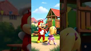 You’re It! Jollibee vs. Hetty Tag Game 😄 #JollibeeFriends #jollibee