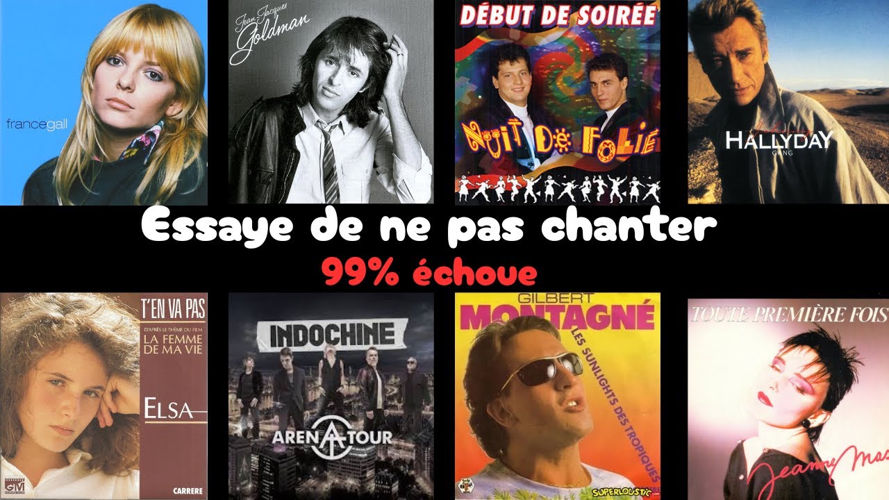Essaye de ne pas chanter ni danser ! Spécial Années 80-90 🎧