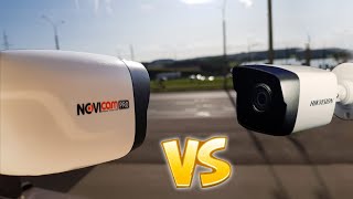 Сравнение Novicam и Hikvision. Тест ip-камер Днём и Ночью