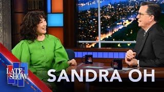 No One Can Say “Sorry” Quite Like A Canadian - Sandra Oh by The Late Show with Stephen Colbert 258,357 views 6 days ago 8 minutes, 30 seconds