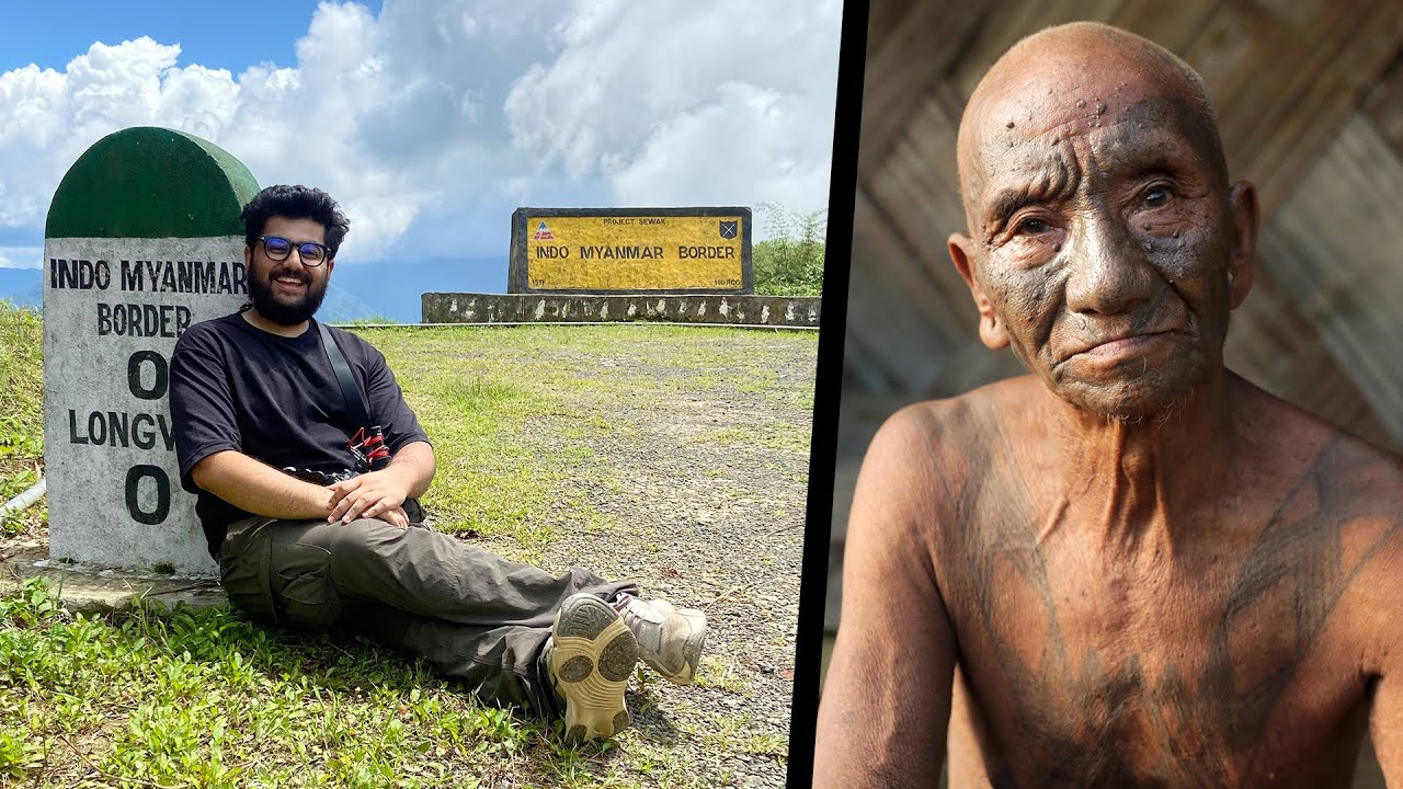 I met REAL NAGA HEADHUNTER in MYANMAR he has killed 10 men   Longwa Village  Monkey Magic